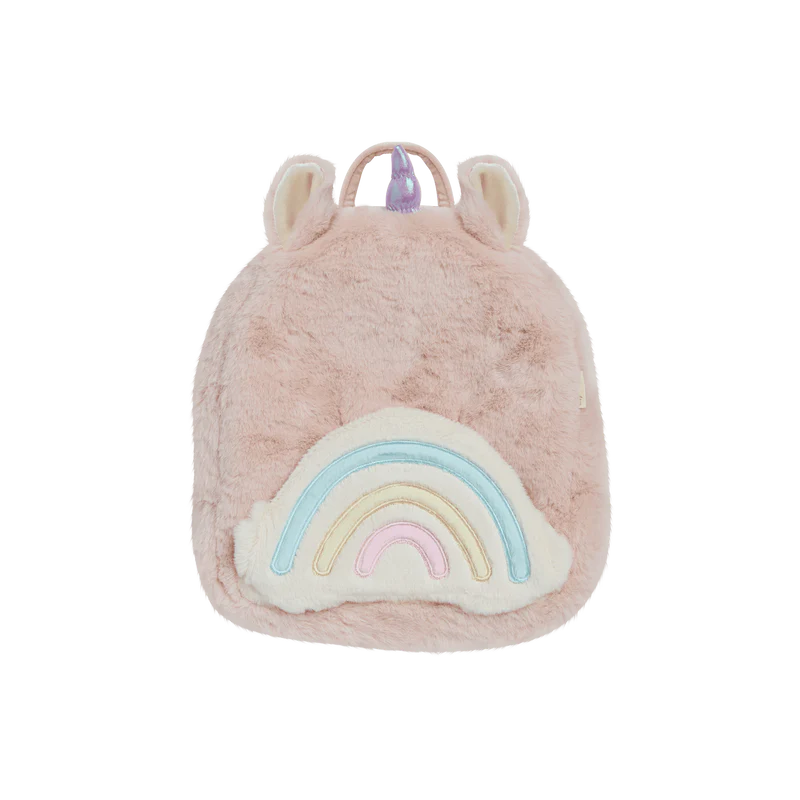 Olli Ella Hopalong Unicorn Backpack Pink