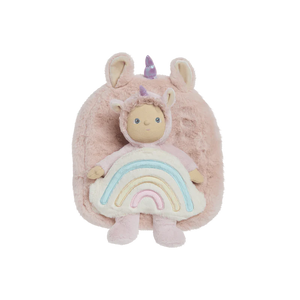 Olli Ella Hopalong Unicorn Backpack Pink