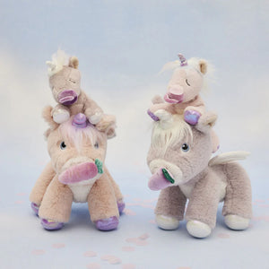 Olli Ella Dinky Dinkum Baby Unicorns Pink & Lilac