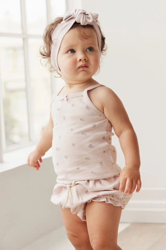 Jamie Kay Organic Cotton Bridget Singlet Meredith Violet