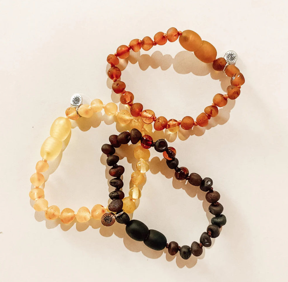 SeedsoftheSun - Starseed Amber Anklet/Bracelet