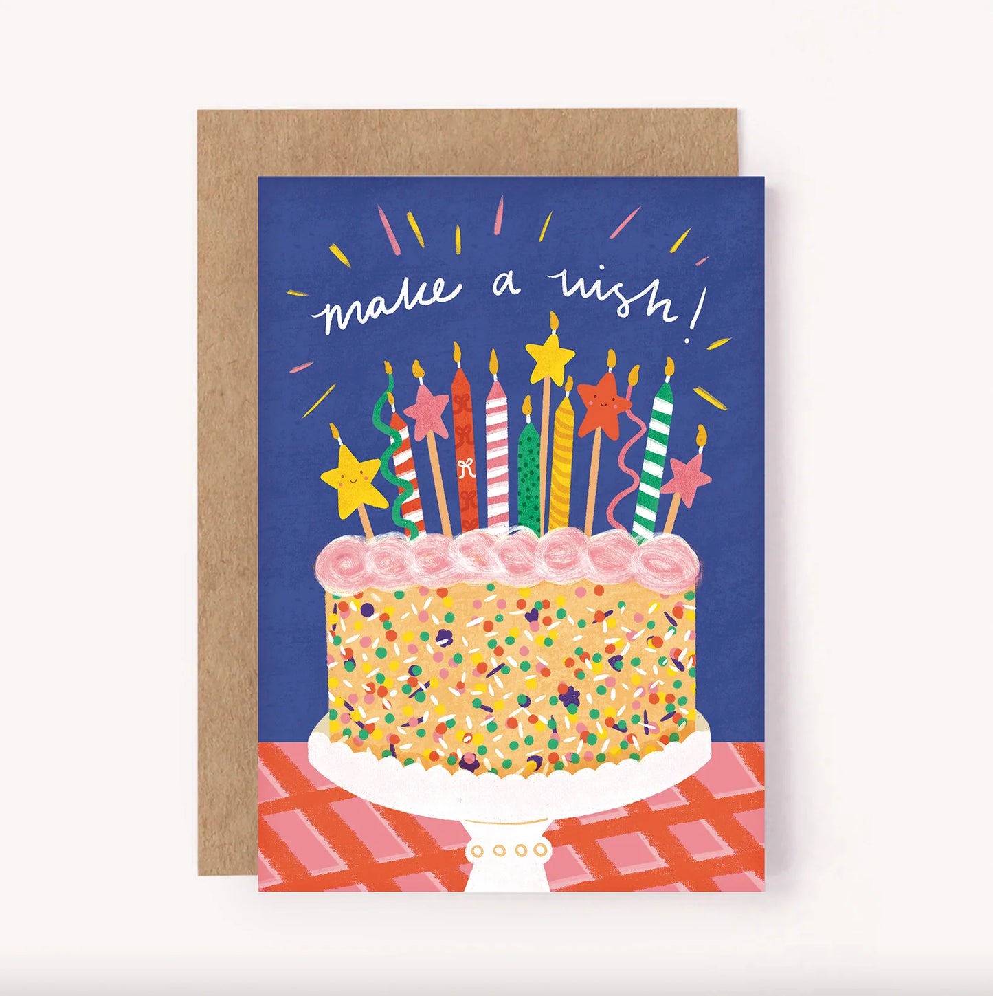 Lauren Sisson Studio Make a Wish Birthday Card