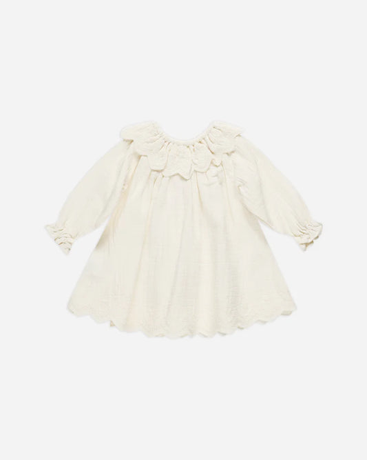 Quincy Mae Long Dress Isla Ivory