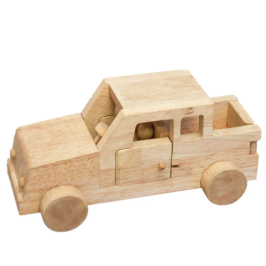 Qtoys Wooden Safari Jeep