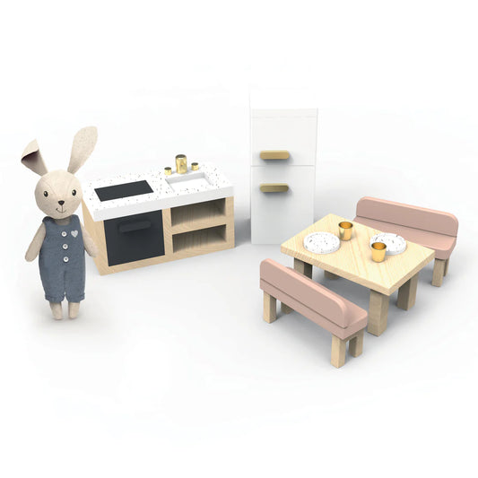 Speedy Monkey Doll House - Kitchen + Character