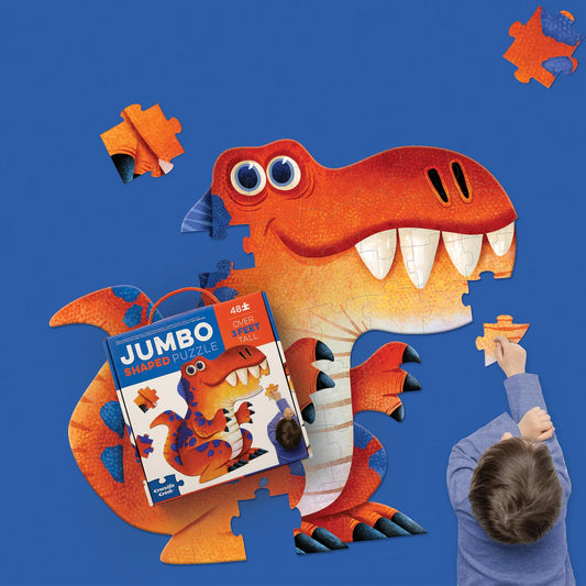 Crocodile Creek Jumbo Puzzle 48 pce - Dinosaur