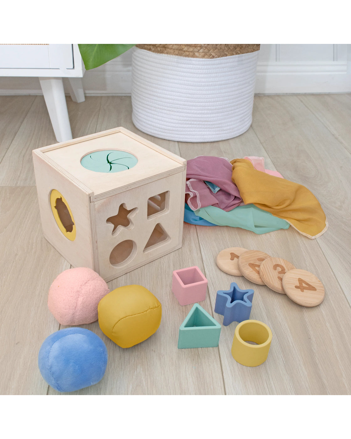 Playground 4-in-1 Sensory Learning Cube