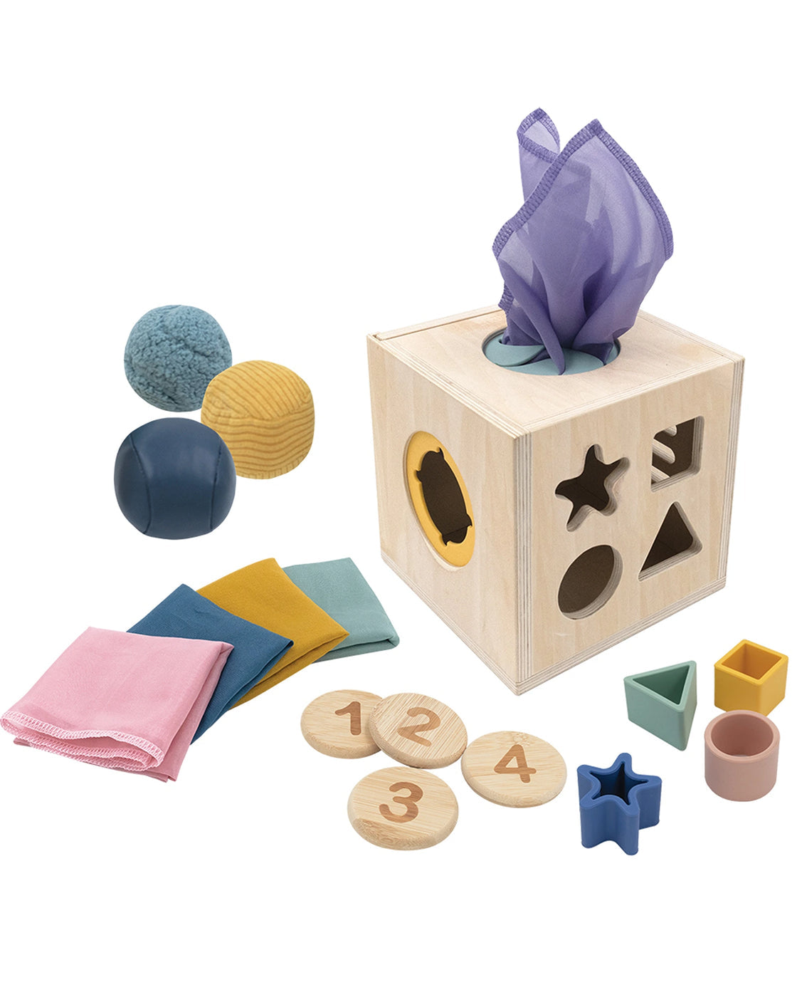 Playground 4-in-1 Sensory Learning Cube