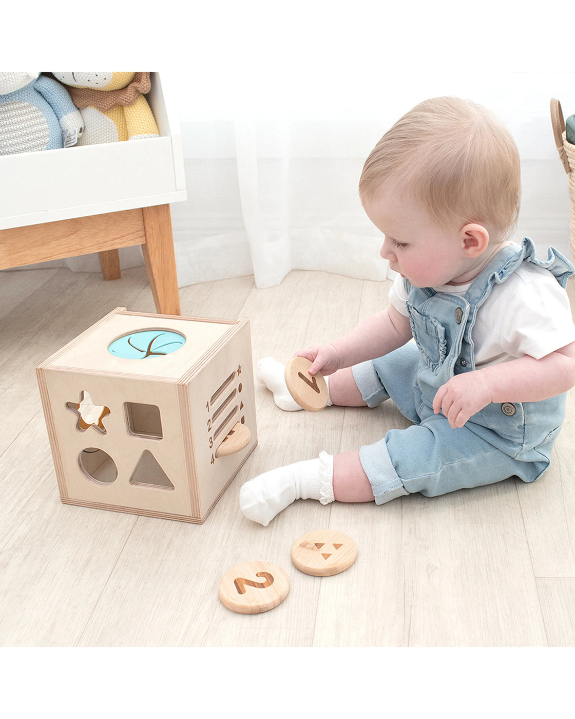 Playground 4-in-1 Sensory Learning Cube