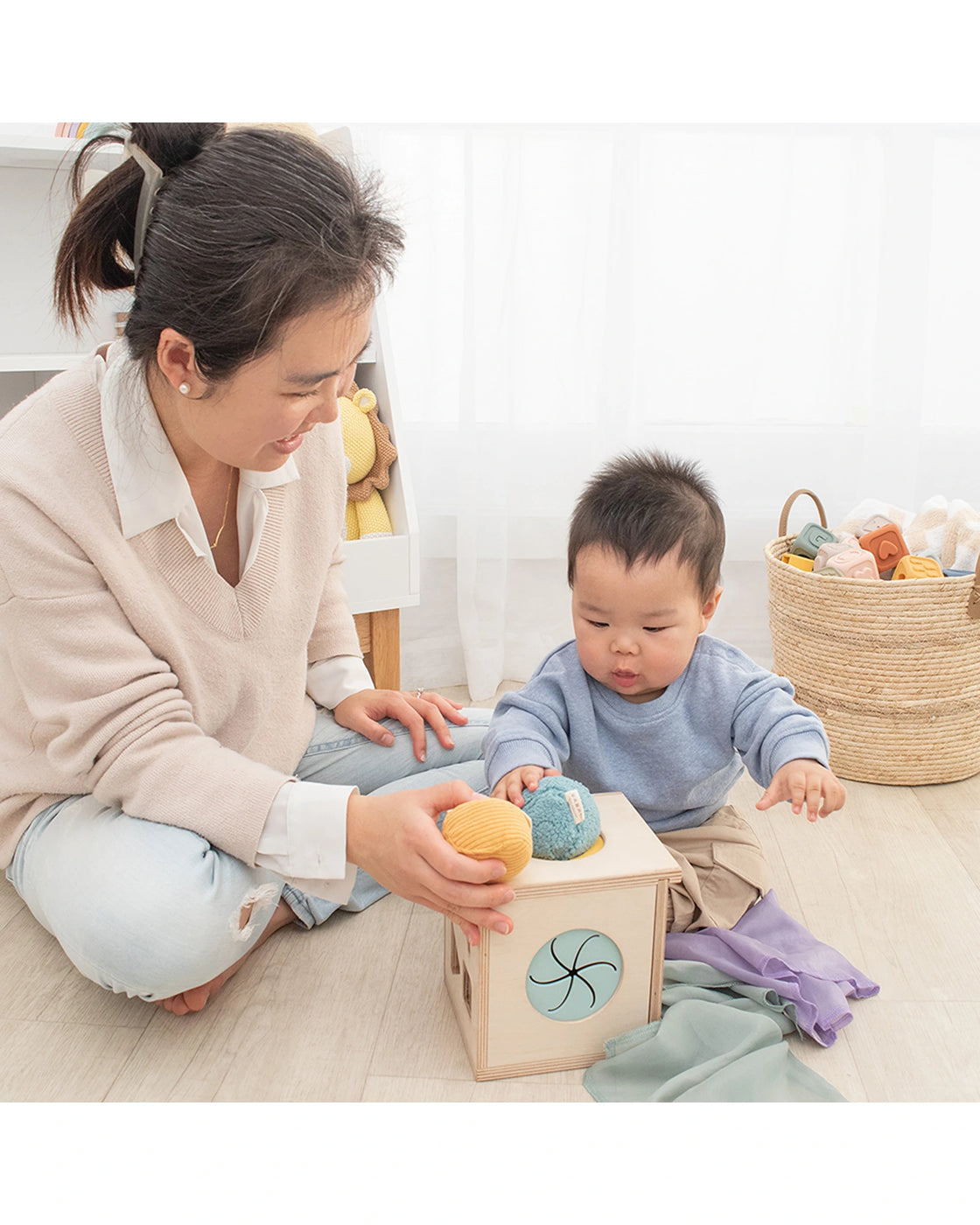 Playground 4-in-1 Sensory Learning Cube