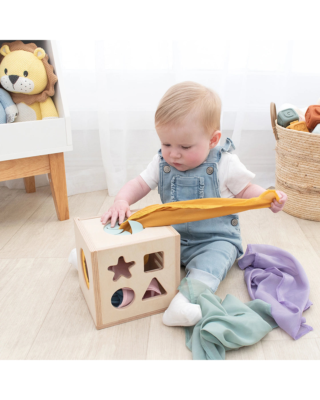 Playground 4-in-1 Sensory Learning Cube