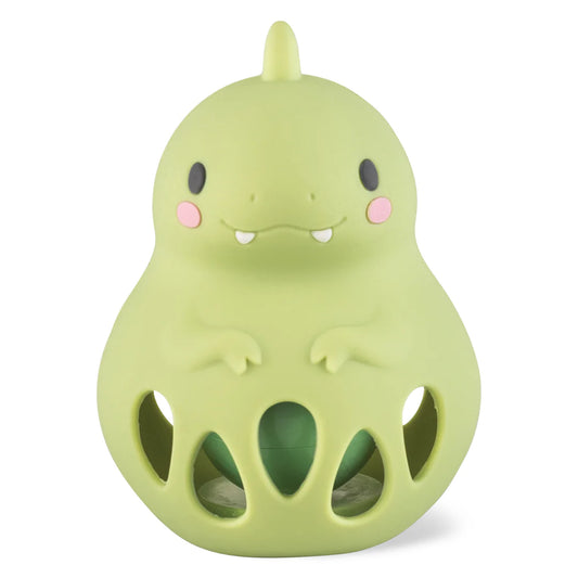 Tiger Tribe - Silicone Rattle Dino