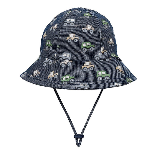 Bedhead hats Toddler Bucket Hat Fourbie- UPF50+ Stretch Comfort Anti-flop Brim