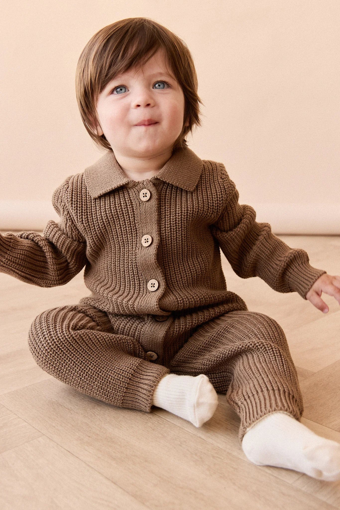 Jamie Kay Knitted Milan Onepiece - Mist Marle