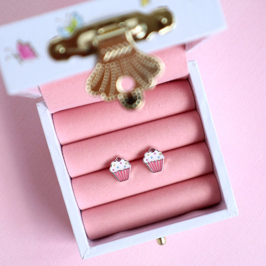 Lauren Hinkley Tea Party Cupcake Earrings - Bunny Box