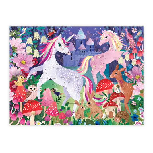 Crocodile Creek Unicorn Castle Puzzle 24pce