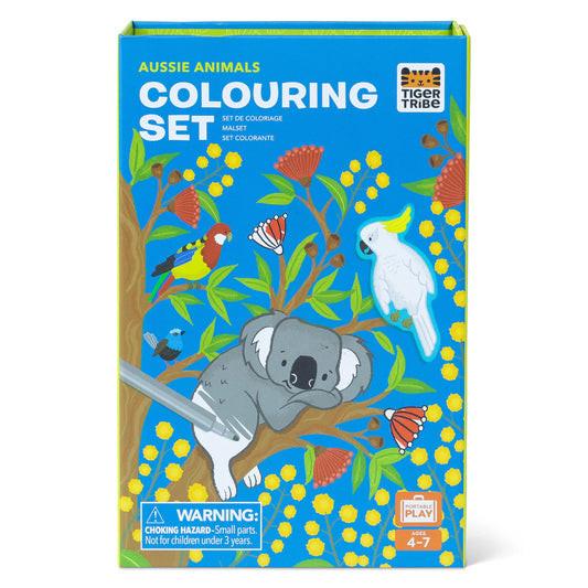 Tiger Tribe - Colouring Set Aussie Animals