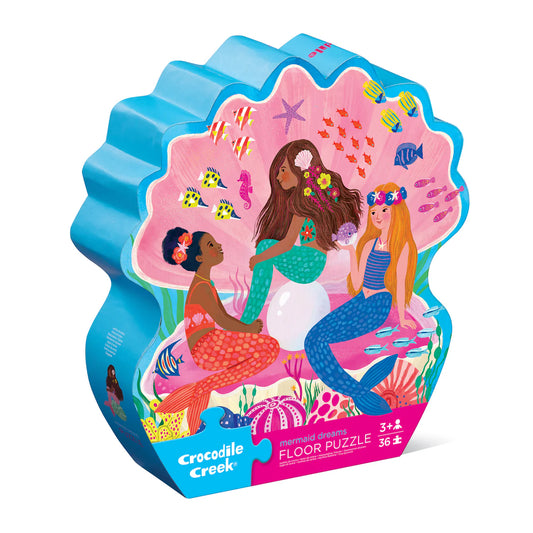 Crocodile Creek Floor Puzzle 36pce - Mermaid Dreams