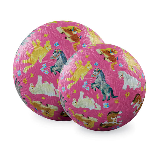 Crocodile Creek 5 inch Playground Ball - Ponies