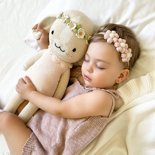 Little Blush Daisy - Headband | Puff Daisy | Rose