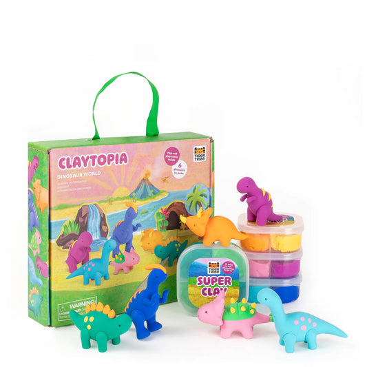 Tiger Tribe - Claytopia Dinosaur World