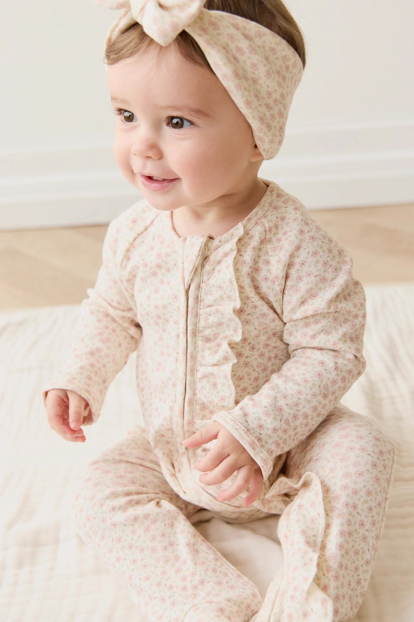 Jamie Kay Organic Cotton Melanie One Piece Penelope Rose