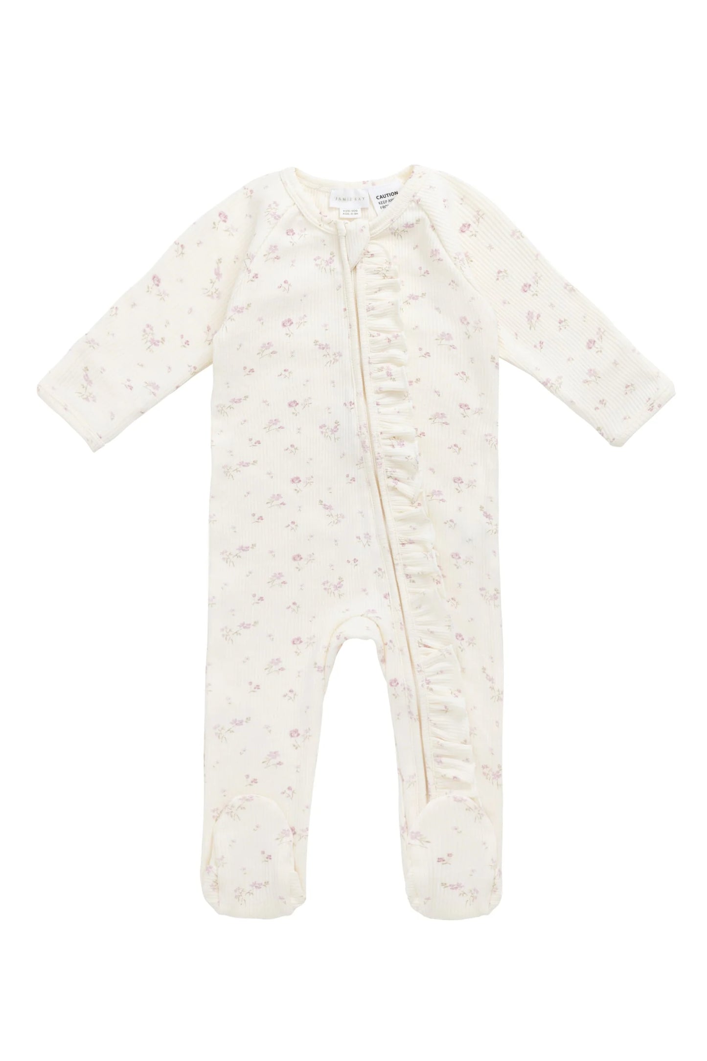 Jamie Kay Organic Cotton Melanie One Piece Caroline Egret