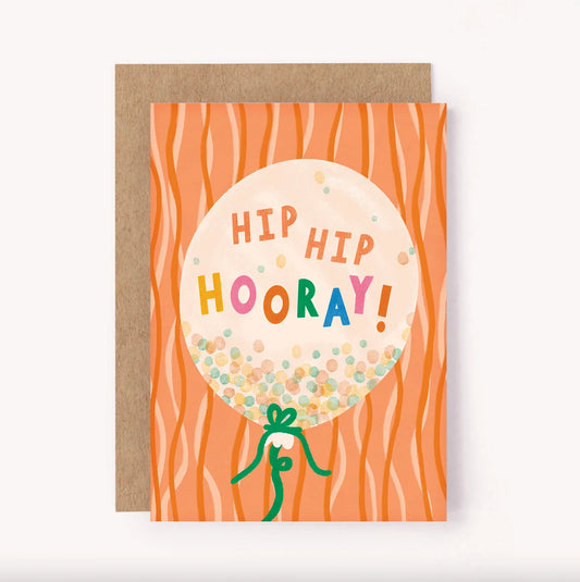 Lauren Sisson Studio - Hip Hip Hooray Card