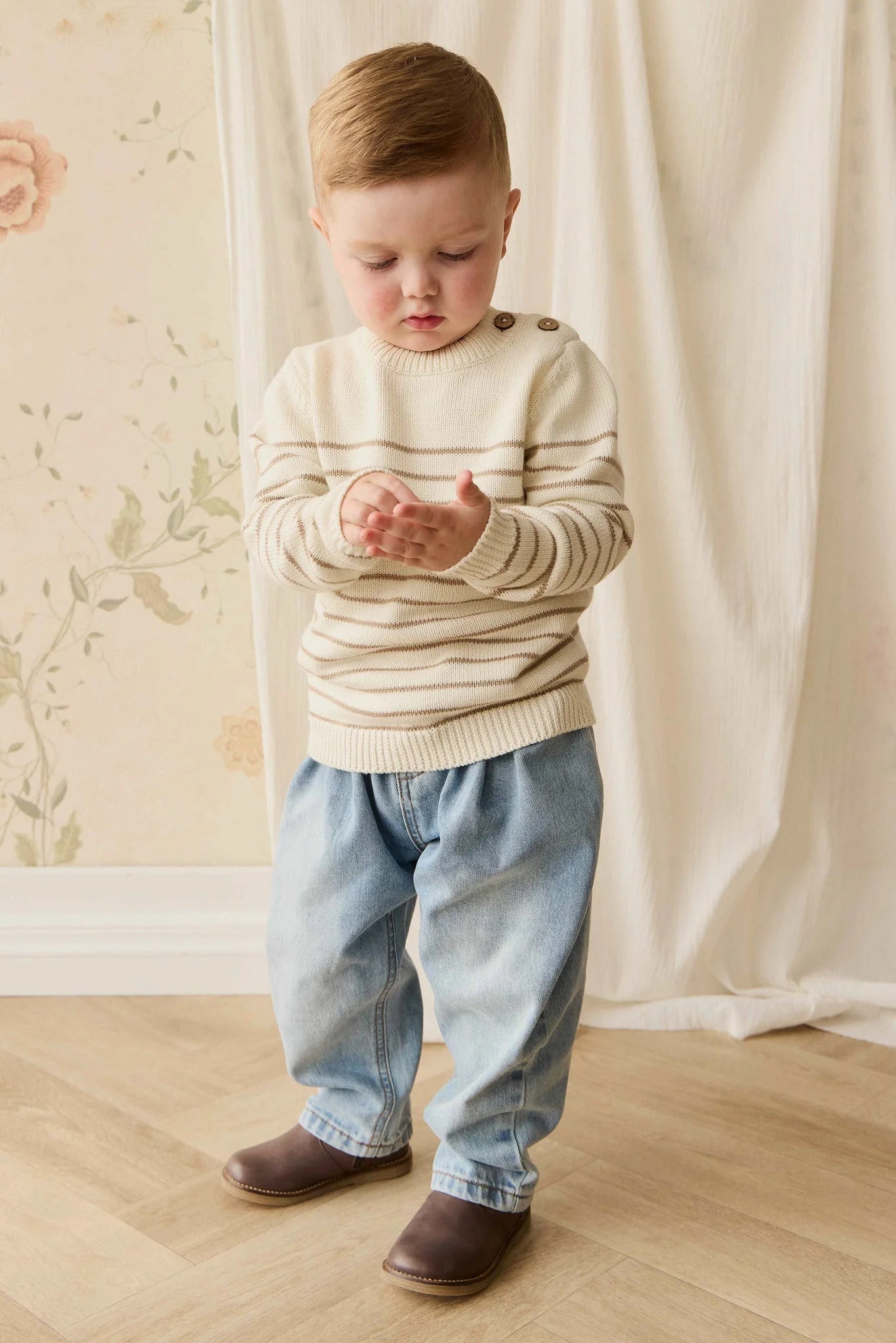 Jamie Kay Rueben Denim Pant Antique Blue