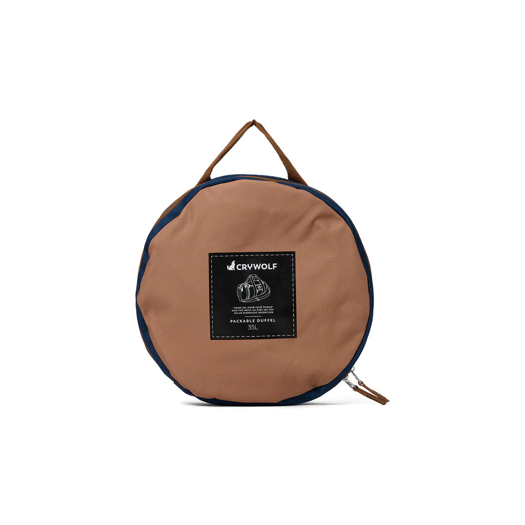 Crywolf Packable Duffel Deep Sea Colourblock