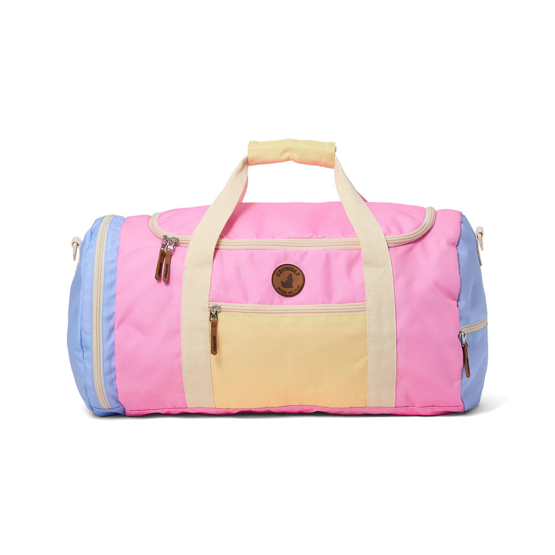 Crywolf Packable Duffel Pop Colourblock