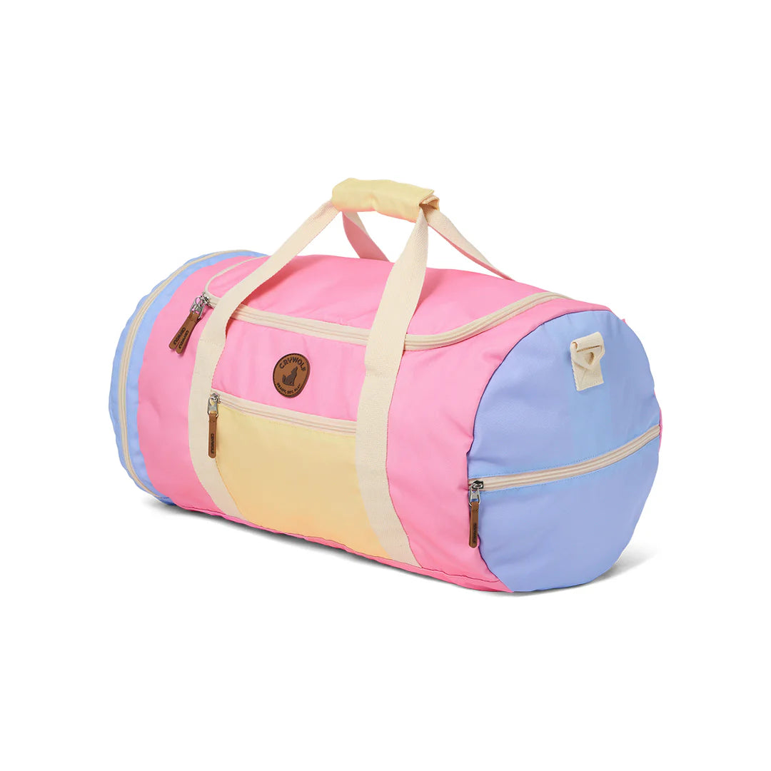 Crywolf Packable Duffel Pop Colourblock