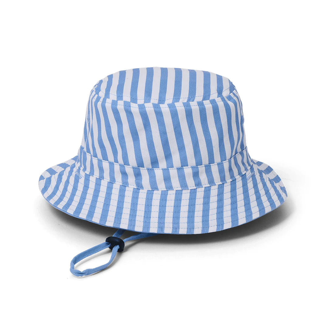 Crywolf Reversible Bucket Hat Sky Stripe