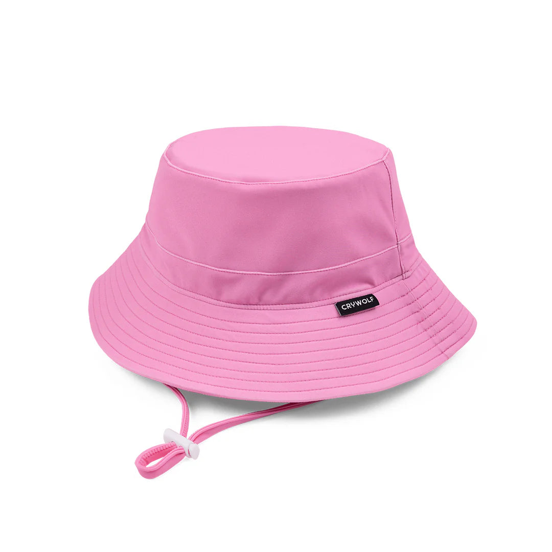 Crywolf Swim Bucket Hat Candy Pink