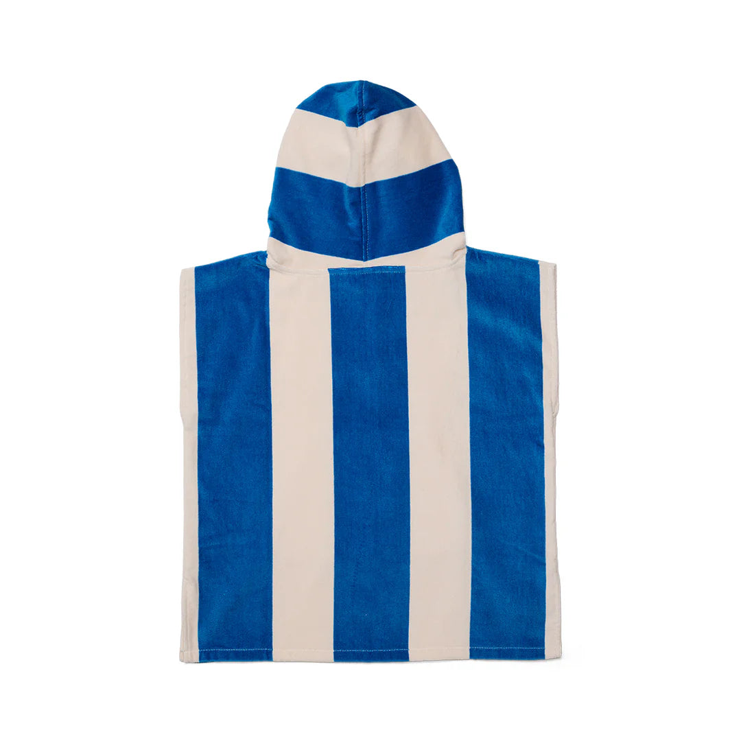 Crywolf Swimwear Hooded Towel Deep Sea Stripe