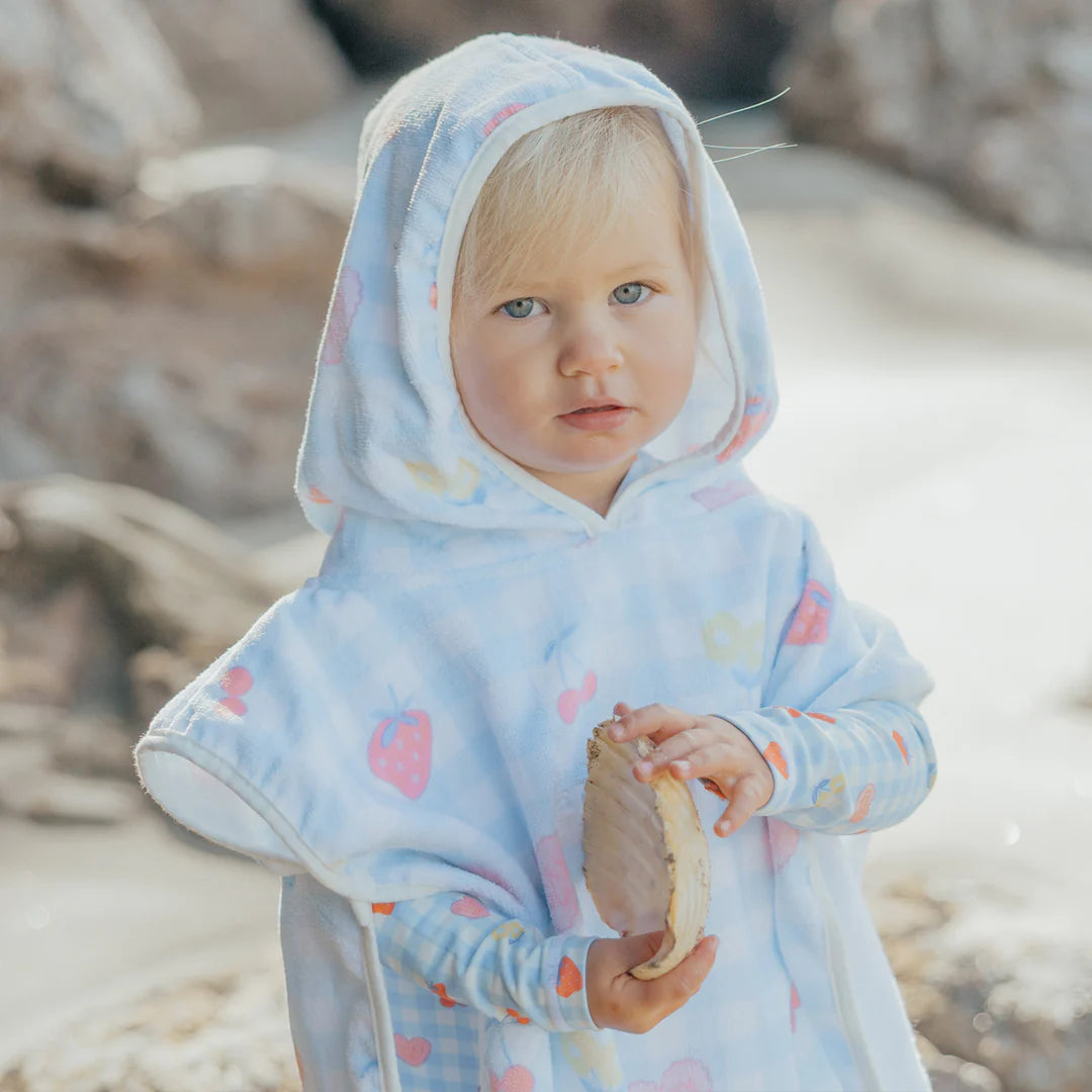 Crywolf Swimwear Baby Hooded Towel Lucky Picnic One size