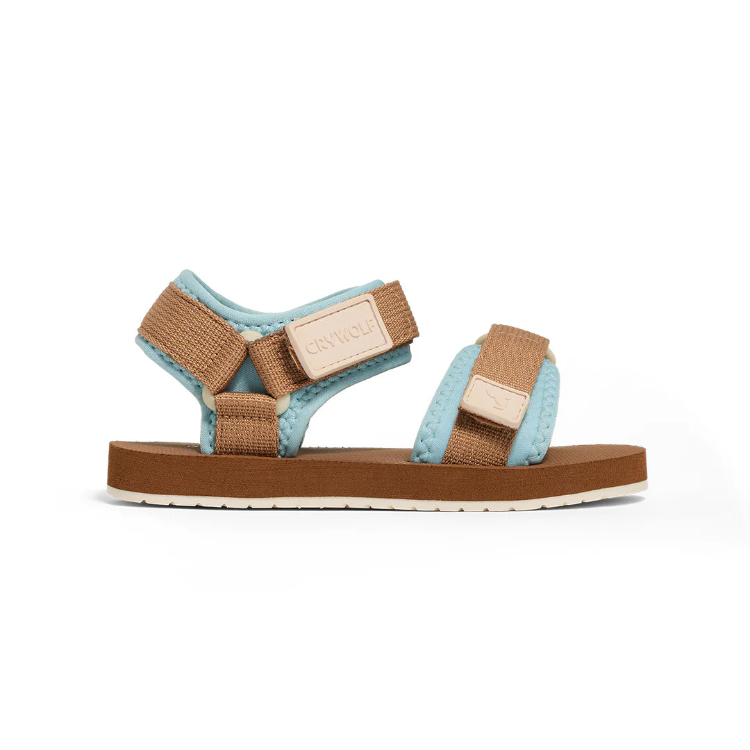 Crywolf Swimwear Summer Range Beach Sandal - Sand & Sky
