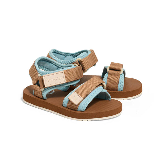 Crywolf Swimwear Summer Range Beach Sandal - Sand & Sky