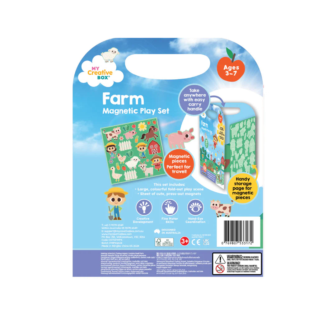 My Creative Box - Magnetic Play Set Farm