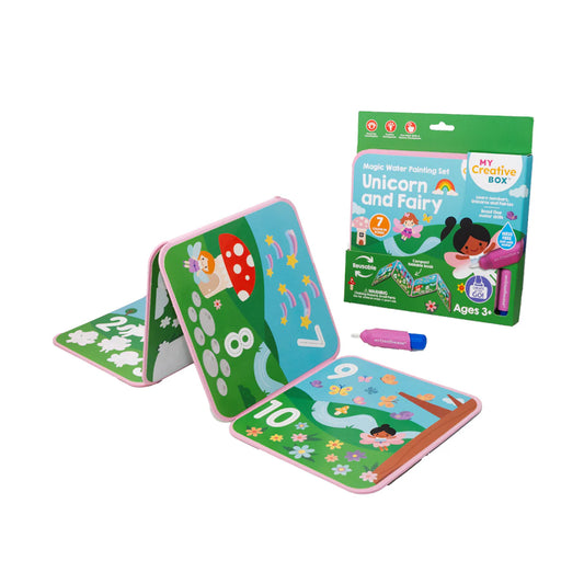 My Creative Box - Magic Water Painting Set Unicorn and Fairy