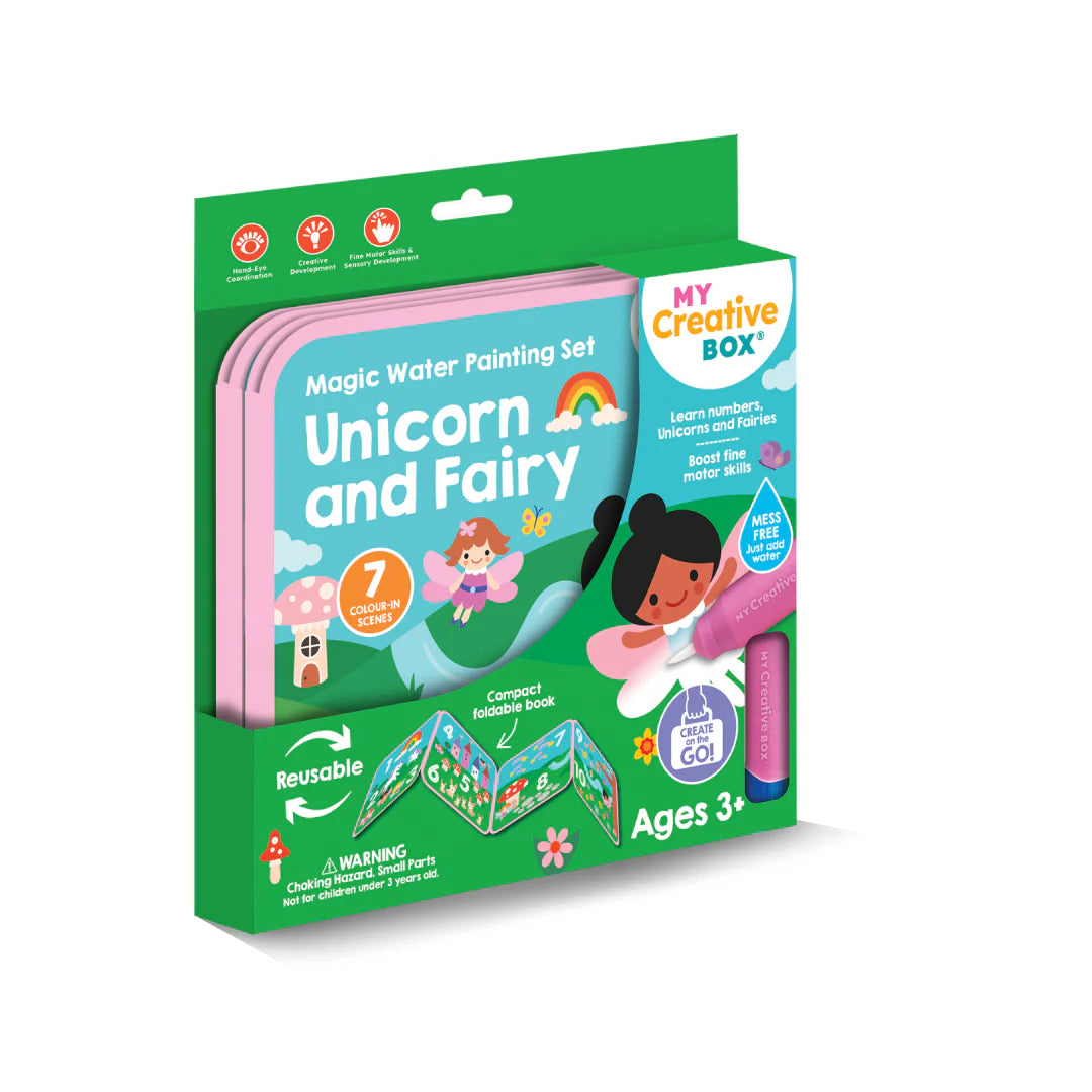 My Creative Box - Magic Water Painting Set Unicorn and Fairy