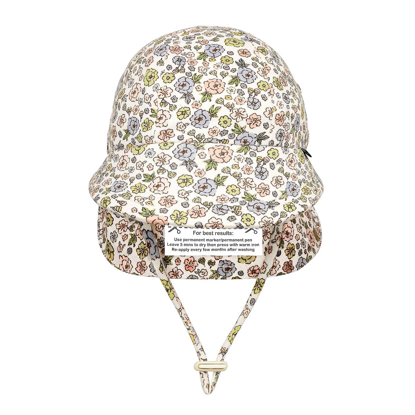 Bedhead hats Legionnaire Hat with Strap - Floret Sun-safety, comfort and style at it best!