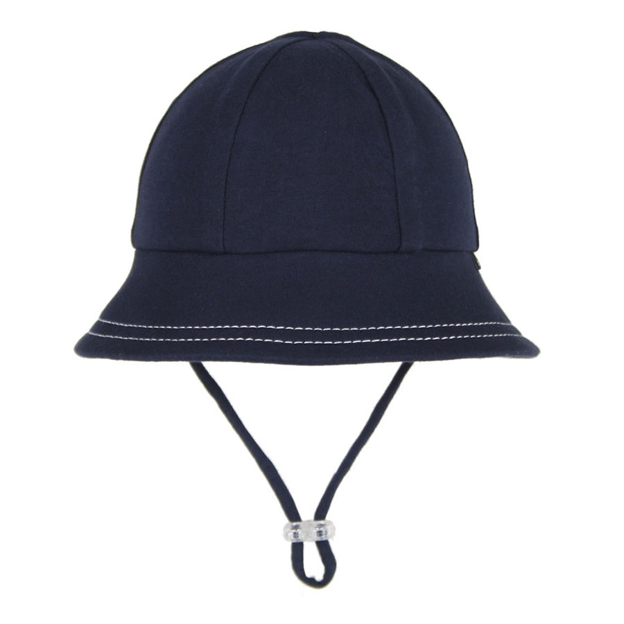 Bedhead hats Toddler Bucket Hat Navy - UPF50+ Stretch Comfort Anti-flop Brim