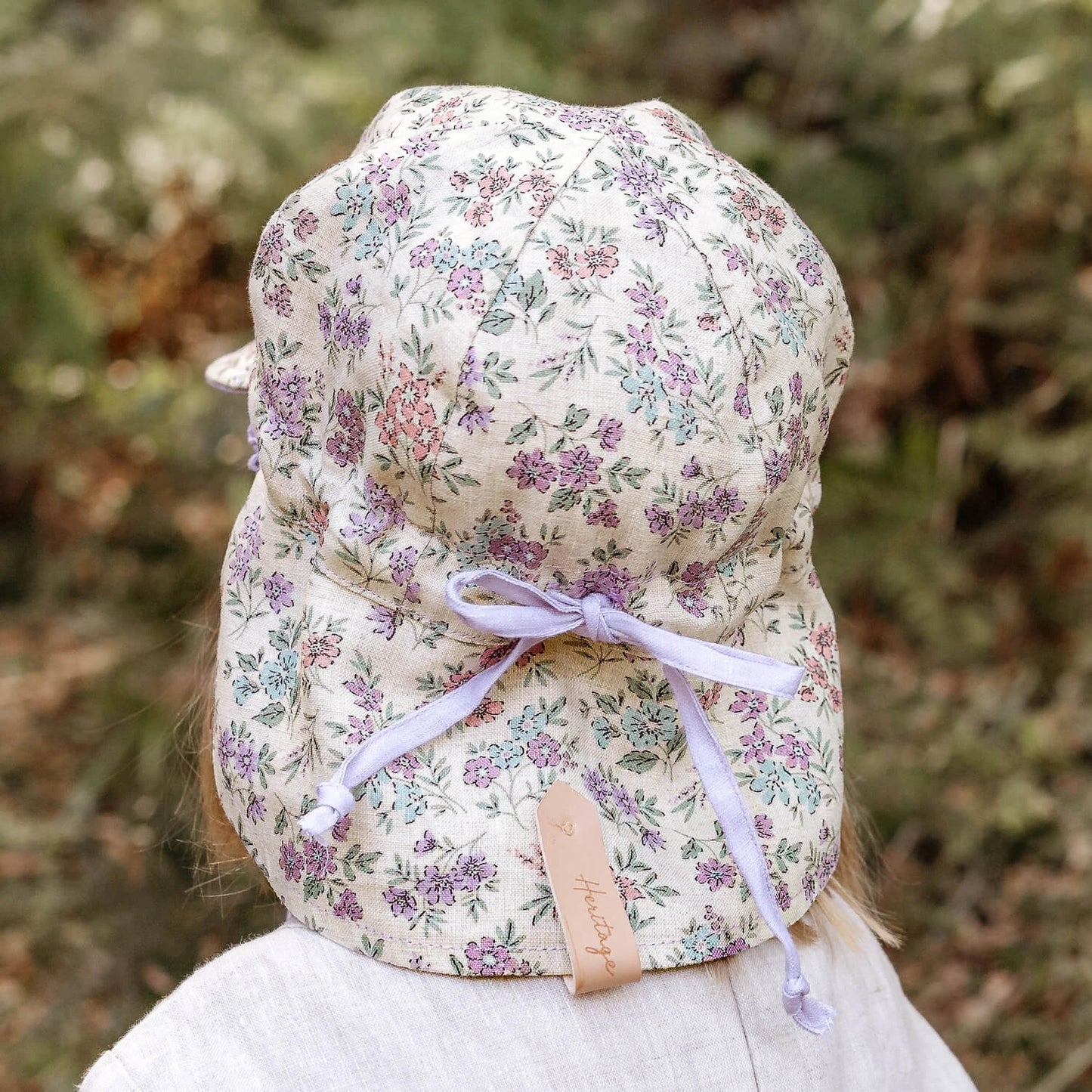 Bedhead hats 'Lounger' Flap Sun Hat - Laura / Viola