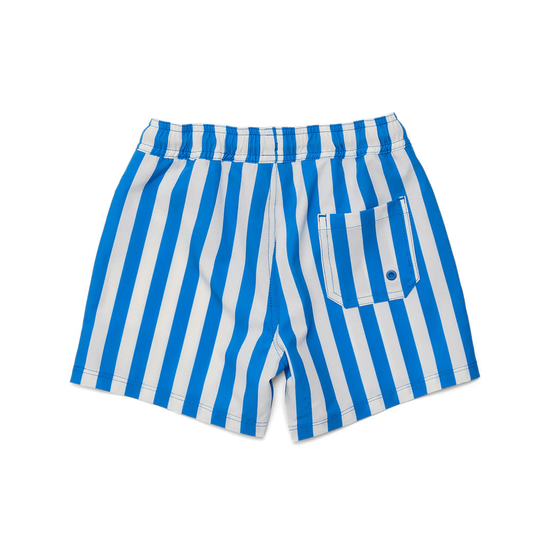 Crywolf Swimwear Board Short Deep Ocean Stripe