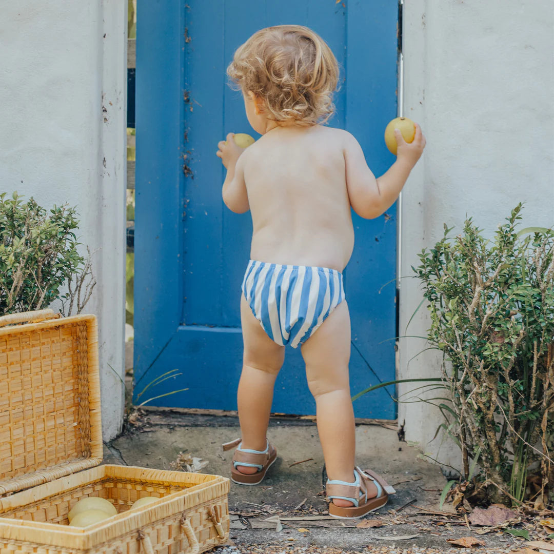 Crywolf Swimwear Re Useable Swim Nappy Deep Sea Stripe