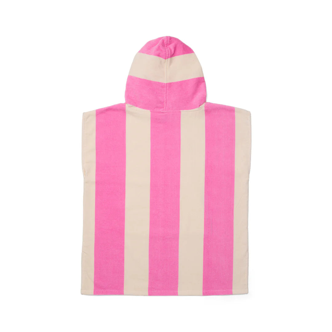 Crywolf Swimwear Hooded Towel Candy Stripe