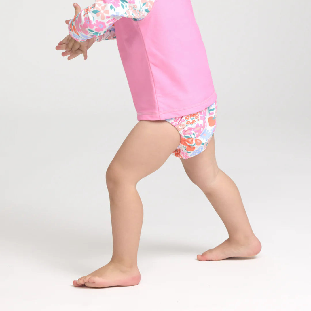 Crywolf Swimwear Re Useable Swim Nappy Berry Garden