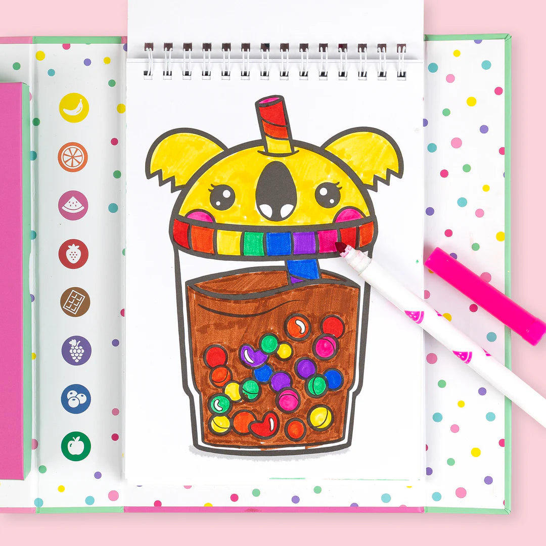 Tiger Tribe - Colouring Set Scented Fruity Cutie