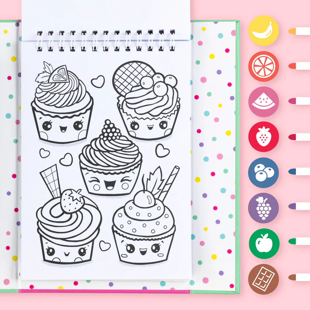 Tiger Tribe - Colouring Set Scented Fruity Cutie